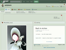 Tablet Screenshot of polyboom.deviantart.com