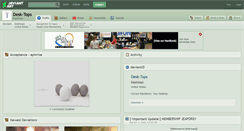 Desktop Screenshot of desk-tops.deviantart.com
