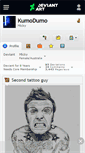 Mobile Screenshot of kumodumo.deviantart.com