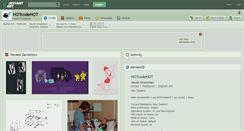 Desktop Screenshot of hotcodehot.deviantart.com