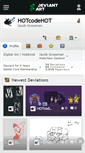 Mobile Screenshot of hotcodehot.deviantart.com