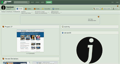 Desktop Screenshot of hoolyon.deviantart.com
