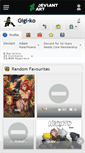 Mobile Screenshot of gigi-ko.deviantart.com