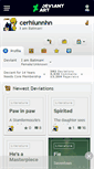 Mobile Screenshot of cerhiunnhn.deviantart.com