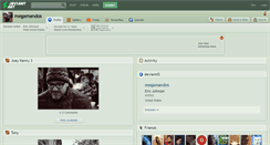 Desktop Screenshot of megamandos.deviantart.com
