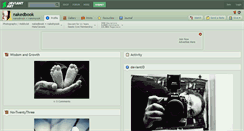 Desktop Screenshot of nakedbook.deviantart.com