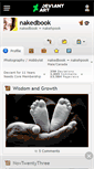 Mobile Screenshot of nakedbook.deviantart.com