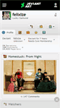 Mobile Screenshot of felixize.deviantart.com