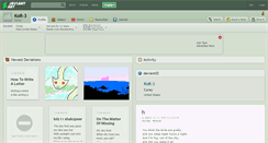 Desktop Screenshot of kor-3.deviantart.com