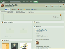 Tablet Screenshot of luciusragefaceplz.deviantart.com
