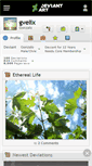 Mobile Screenshot of gvelix.deviantart.com