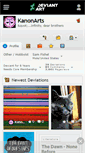 Mobile Screenshot of kanonarts.deviantart.com