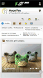 Mobile Screenshot of moonyen.deviantart.com