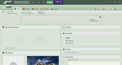 Desktop Screenshot of m3sc.deviantart.com