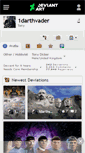 Mobile Screenshot of 1darthvader.deviantart.com
