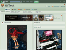 Tablet Screenshot of bbwf-tyrant.deviantart.com