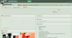 Desktop Screenshot of gothprincessk.deviantart.com