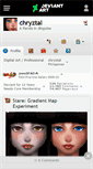 Mobile Screenshot of chryztal.deviantart.com