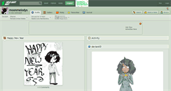 Desktop Screenshot of moonmelodys.deviantart.com