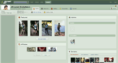 Desktop Screenshot of jill-lover-evolution.deviantart.com