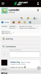 Mobile Screenshot of lomedhi.deviantart.com