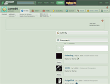 Tablet Screenshot of lomedhi.deviantart.com