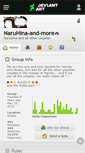 Mobile Screenshot of naruhina-and-more.deviantart.com