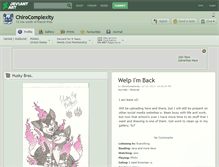 Tablet Screenshot of chirocomplexity.deviantart.com