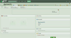 Desktop Screenshot of blackyoshiyfc.deviantart.com