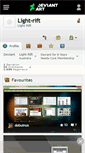 Mobile Screenshot of light-rift.deviantart.com