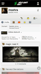 Mobile Screenshot of moohra.deviantart.com