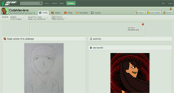 Desktop Screenshot of codahfan4eva.deviantart.com