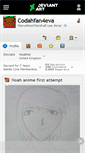 Mobile Screenshot of codahfan4eva.deviantart.com