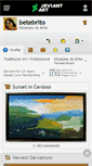 Mobile Screenshot of betebrito.deviantart.com