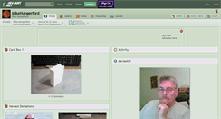 Desktop Screenshot of mikehungerford.deviantart.com