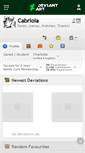 Mobile Screenshot of cabriola.deviantart.com