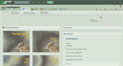 Desktop Screenshot of handlingdoom.deviantart.com