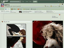 Tablet Screenshot of bret13.deviantart.com