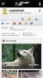 Mobile Screenshot of cookiefresh.deviantart.com