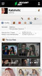 Mobile Screenshot of katoholic.deviantart.com