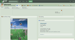 Desktop Screenshot of daisymypull.deviantart.com