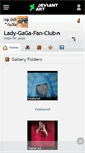 Mobile Screenshot of lady-gaga-fan-club.deviantart.com