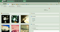 Desktop Screenshot of novusx.deviantart.com