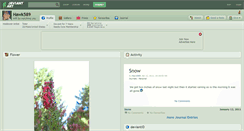 Desktop Screenshot of hawk589.deviantart.com