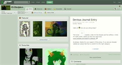 Desktop Screenshot of hs-disciple.deviantart.com