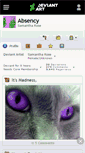 Mobile Screenshot of absency.deviantart.com