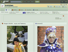 Tablet Screenshot of level4chaos.deviantart.com