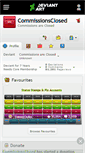 Mobile Screenshot of commissionsclosed.deviantart.com
