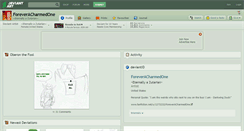 Desktop Screenshot of foreveracharmedone.deviantart.com