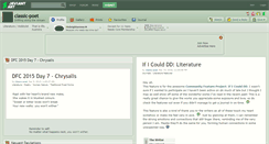 Desktop Screenshot of classic-poet.deviantart.com
